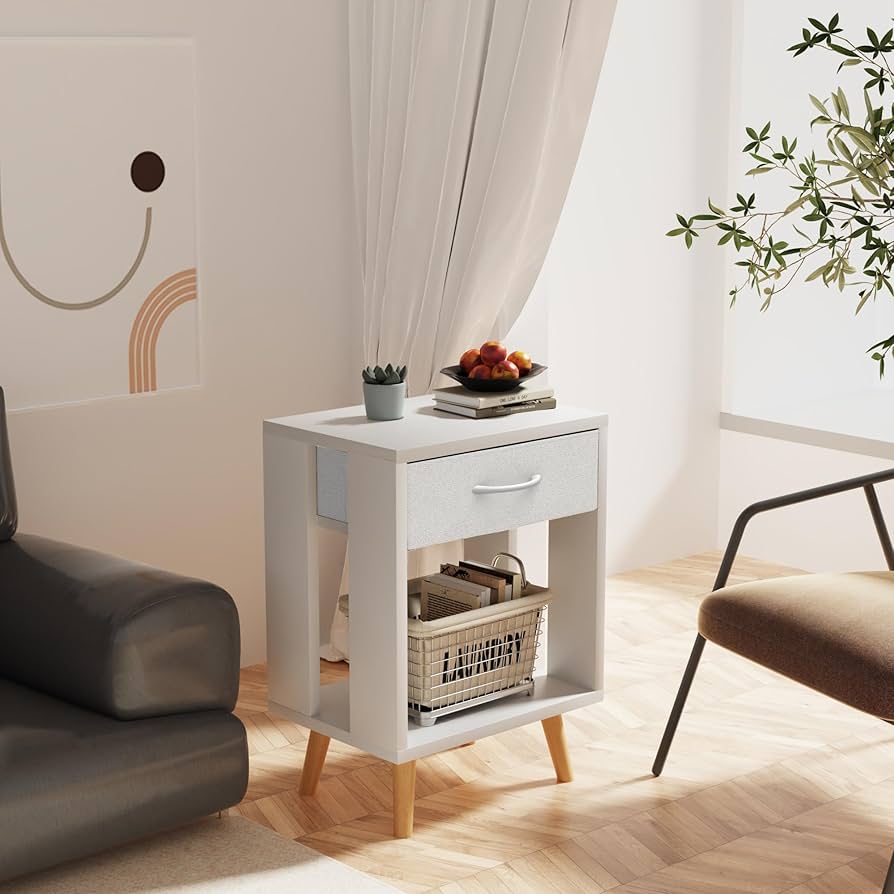 °⑅ʚYuinaɞ⑅° Amazon.com: GYIIYUO Nightstands Set of 2 with Fabric Storage